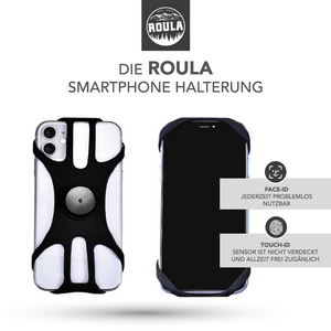 ROULA Smartphone Fahrradhalterung universal - für Apple, Samsung, Huawei und andere Hersteller